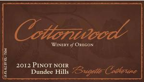 Cottonwood Winery of Oregon